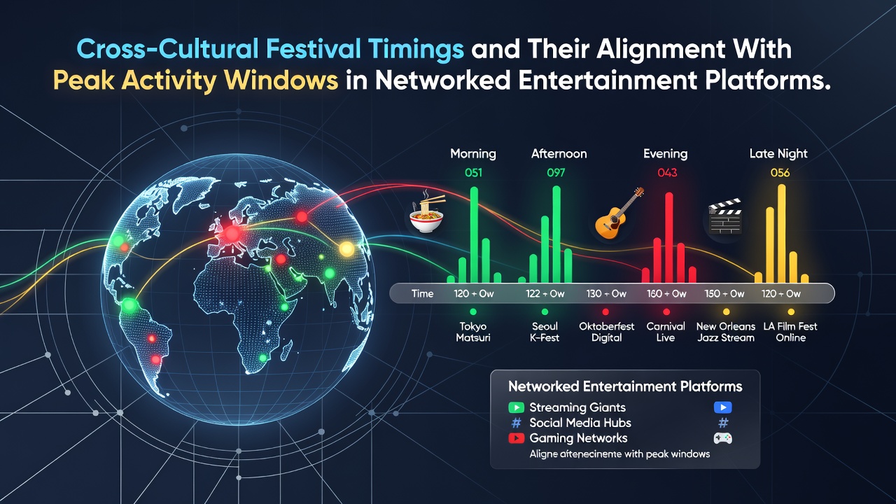 Globale Festival-Timings und Plattformaktivitäten im Überblick