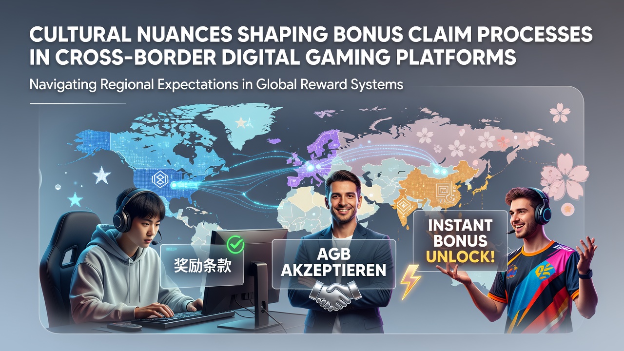 Darstellung kultureller Einflüsse auf Bonusprozesse in globalen Gaming-Plattformen mit verschiedenen Spielergruppen und Symbolen