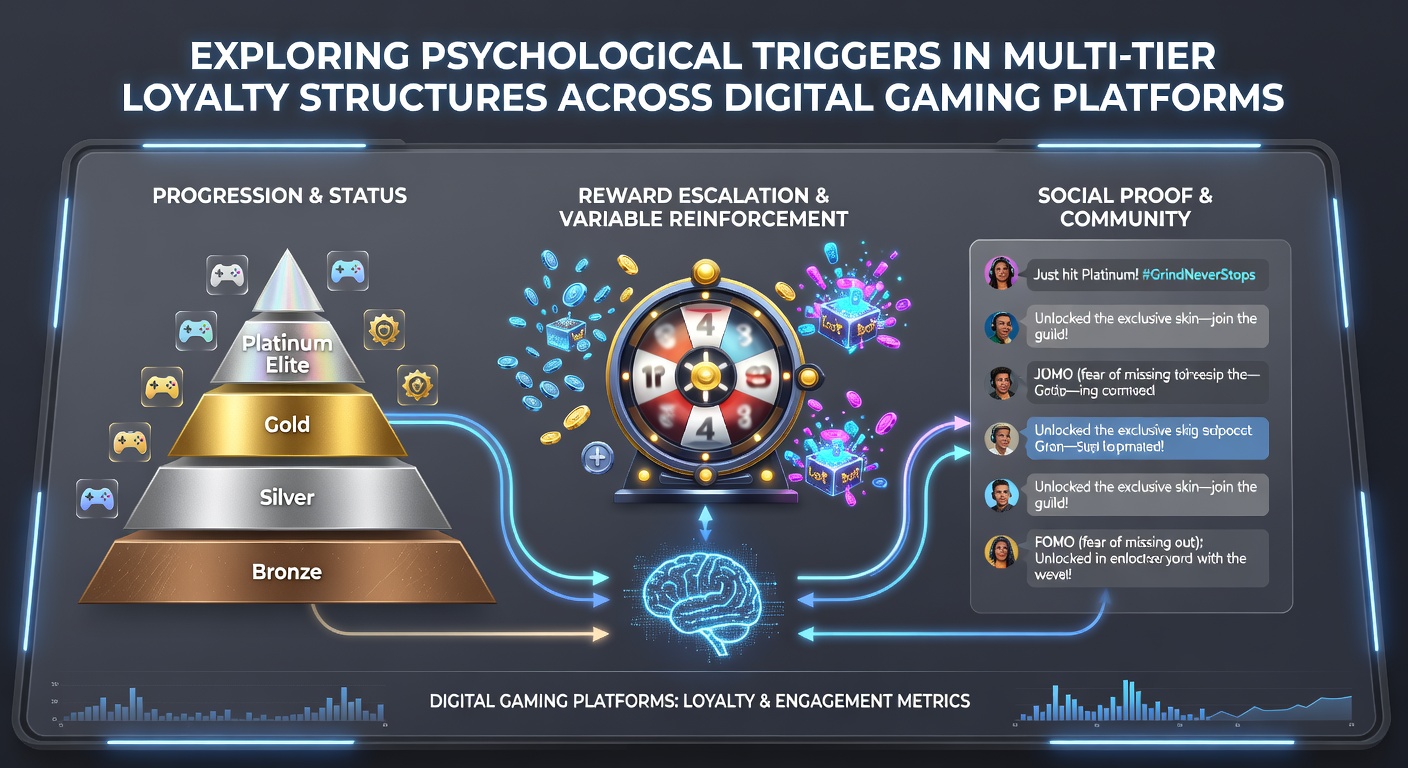 Darstellung von Statusmechanismen und sozialen Triggern in Gaming-Loyalty-Programmen