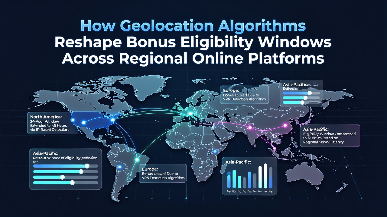 Geolokalisierungsalgorithmen beeinflussen regionale Bonusfenster in Online-Plattformen