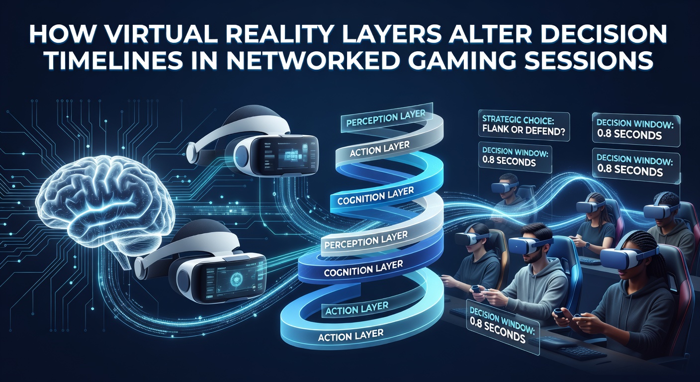 VR-Overlays verändern visuelle und auditive Reize während vernetzter Spielsequenzen